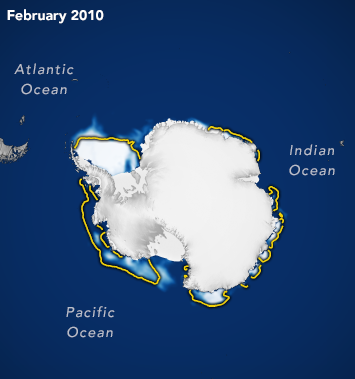 Antarctic Minima (Feb 2010)