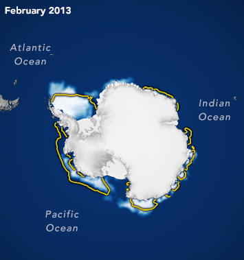 Antarctic Minima (Feb 2013)