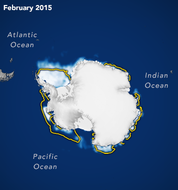 Antarctic Minima (Feb 2015)