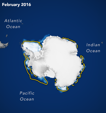 Antarctic Minima (Feb 2016)