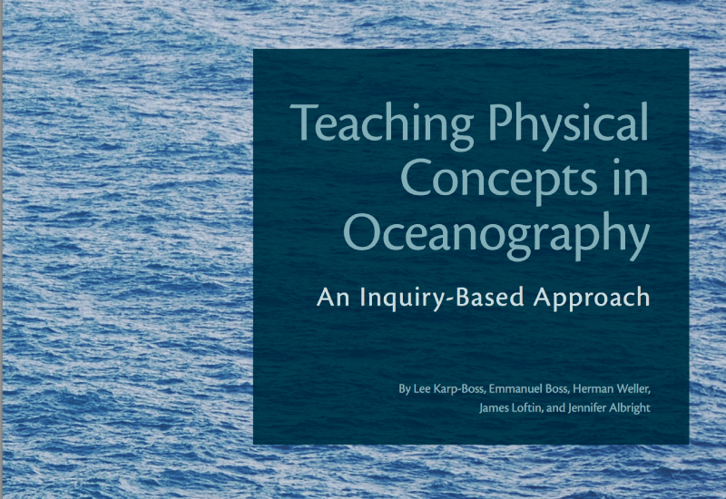 Document cover page: teaching physical concepts in oceanography - 07