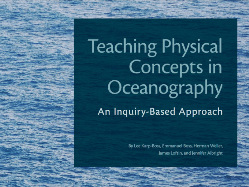 Document cover page: teaching physical concepts in oceanography - 07